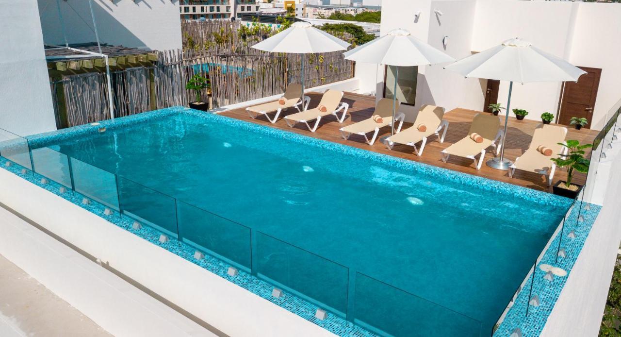 Tu Paraiso Privado- Lahun Suites Плая-дель-Кармен Экстерьер фото